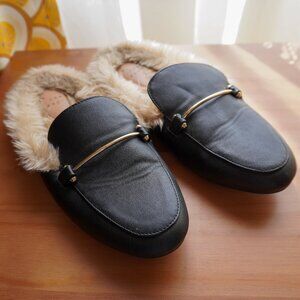 A New Day Faux Fur Mules